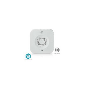 SmartLife Klokke | 433 MHz | Tilbeh�r til: WIFICDP10GY / WIFICDP30WT / WIFICDP40CWT | Batteri / USB Drevet | 4 Lyde | 4.5 V DC / 5 V DC | Just�rbar volume | Hvid