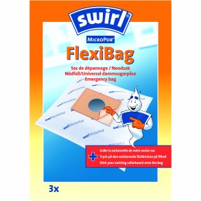 Dammsugarpsar SOS Flexibag  3st X 3st DFP