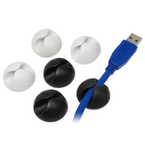 Kabelhllare sjlhftande 6-pack