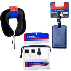 Resekit 1 (Bagagetag, Nackkudde och Reseflaskor)