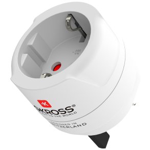 Reseadapter Europa till UK m.fl. Jordad