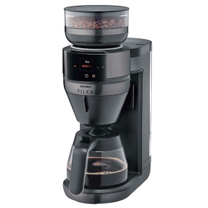 Helautomatisk filterkaffebryggare FILKA 2.0 med glaskanna KA 4854 Dark Inox
