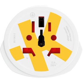 Reseadapter V�rlden till Europa Jordad Bulk