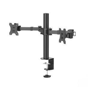 HAMA Monitor Holder Operator Twin Black