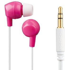 THOMSON Hovedtelefon In-Ear EAR3106BL Volumespr 85dB Rosa