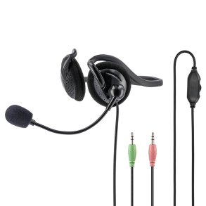 HAMA PC Office Headset NHS-P100 Stereo Neckband Black
