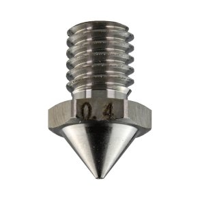 FLASHFORGE Nozzle 0.4mm Steel Spare part for Creator 4, 3 Pro, Guider 3, 3 Plus