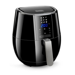 BLACK+DECKER Airfryer Digital Control 3,5L Black