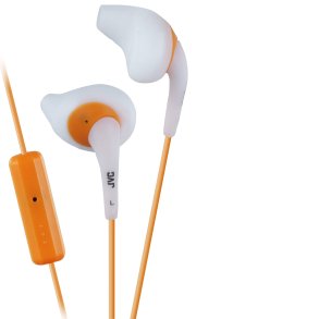 JVC Hovedtelefon In-Ear ENR10 Gumy Sport Hvid Mic