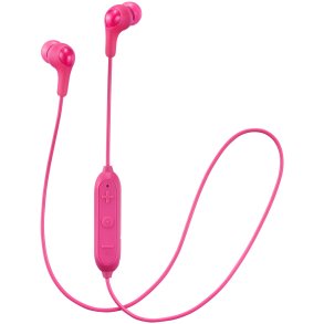 JVC Hovedtelefon In-Ear FX9BT Gumy Trdls Rosa Mic