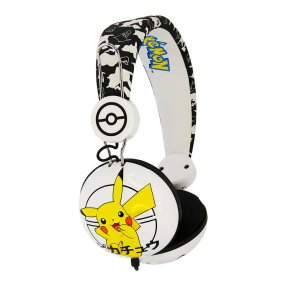 POKEMON Headphone Pikachu Wired On-Ear 90dB Dome