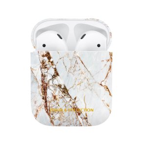 ONSALA COLLECTION Airpods Case 1st and 2nd Generation White Rhino Marble