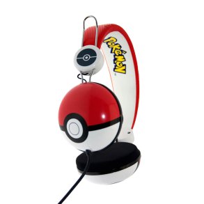 POKEMON Headphone Pokeball Wired On-Ear 90dB Dome