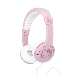 HELLO KITTY Headphones Wired On-Ear 85dB Rose