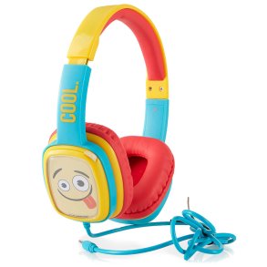 EMOJI Hovedtelefon Flip'N'Switch Junior On-Ear Bl 85dB