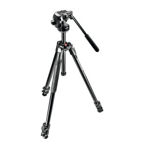 MANFROTTO Stativkit Aluminium 290 Xtra 128RC2 2-Vejshoved
