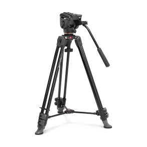 MANFROTTO Tripod Kit 500X & MVT502AM Twin Alu. Leg & Bag