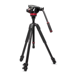 MANFROTTO Tripod Kit Video MVH502AH + MT055XPRO3