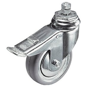 MANFROTTO Hjulst 100mm/M10 m/Bremse 104G