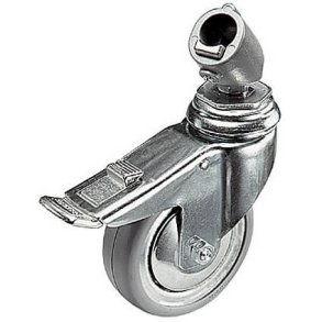 MANFROTTO Hjulst 100mm/22mm m/Bremse 110G