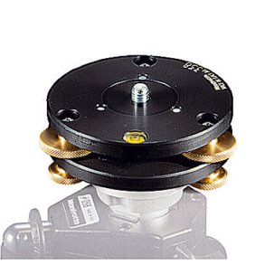 MANFROTTO Nivelleringsplade FOTO 338 3/8 Hun - 3/8 Han