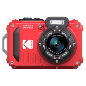 KODAK Digital Camera Pixpro WPZ2 4x WP 16MP Wifi Red