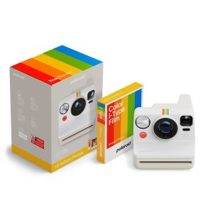 POLAROID Camera Now Gen. 3 E-box Pebble White